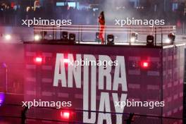 Andra Day (USA) Singer - Opening Ceremony. 15.11.2023. Formula 1 World Championship, Rd 22, Las Vegas Grand Prix, Las Vegas, Nevada, USA, Preparation Day.