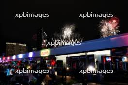 Paddock atmosphere - fireworks. 15.11.2023. Formula 1 World Championship, Rd 22, Las Vegas Grand Prix, Las Vegas, Nevada, USA, Preparation Day.