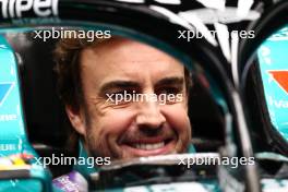 Fernando Alonso (ESP) Aston Martin F1 Team AMR23. 15.11.2023. Formula 1 World Championship, Rd 22, Las Vegas Grand Prix, Las Vegas, Nevada, USA, Preparation Day.