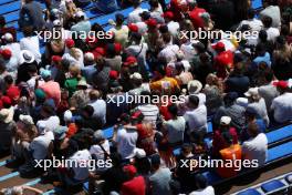 Circuit atmosphere - fans in the grandstand. 26.05.2023. Formula 1 World Championship, Rd 7, Monaco Grand Prix, Monte Carlo, Monaco, Practice Day.