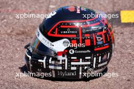 The helmet of Valtteri Bottas (FIN) Alfa Romeo F1 Team. 26.05.2023. Formula 1 World Championship, Rd 7, Monaco Grand Prix, Monte Carlo, Monaco, Practice Day.