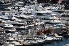 Boats in the scenic Monaco Harbour. 26.05.2023. Formula 1 World Championship, Rd 7, Monaco Grand Prix, Monte Carlo, Monaco, Practice Day.