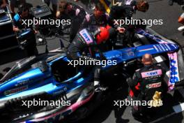 Esteban Ocon (FRA) Alpine F1 Team A523 on the grid. 28.05.2023. Formula 1 World Championship, Rd 7, Monaco Grand Prix, Monte Carlo, Monaco, Race Day.
