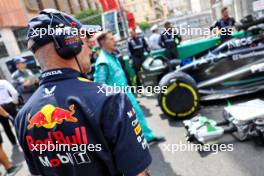 Adrian Newey (GBR) Red Bull Racing Chief Technical Officer on the grid. 28.05.2023. Formula 1 World Championship, Rd 7, Monaco Grand Prix, Monte Carlo, Monaco, Race Day.
