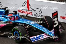 Esteban Ocon (FRA) Alpine F1 Team A523 celebrates his third position in parc ferme. 28.05.2023. Formula 1 World Championship, Rd 7, Monaco Grand Prix, Monte Carlo, Monaco, Race Day.