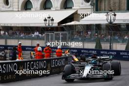 George Russell (GBR) Mercedes AMG F1 W14. 28.05.2023. Formula 1 World Championship, Rd 7, Monaco Grand Prix, Monte Carlo, Monaco, Race Day.