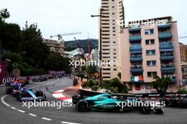 Fernando Alonso (ESP) Aston Martin F1 Team AMR23 at the start of the race. 28.05.2023. Formula 1 World Championship, Rd 7, Monaco Grand Prix, Monte Carlo, Monaco, Race Day.
