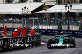 Fernando Alonso (ESP) Aston Martin F1 Team AMR23. 28.05.2023. Formula 1 World Championship, Rd 7, Monaco Grand Prix, Monte Carlo, Monaco, Race Day.