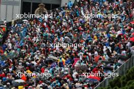 Circuit atmosphere - fans in the grandstand. 28.05.2023. Formula 1 World Championship, Rd 7, Monaco Grand Prix, Monte Carlo, Monaco, Race Day.