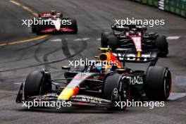 Sergio Perez (MEX) Red Bull Racing RB19. 28.05.2023. Formula 1 World Championship, Rd 7, Monaco Grand Prix, Monte Carlo, Monaco, Race Day.