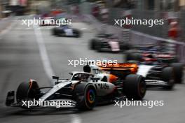 Oscar Piastri (AUS) McLaren MCL60. 28.05.2023. Formula 1 World Championship, Rd 7, Monaco Grand Prix, Monte Carlo, Monaco, Race Day.