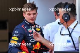 Pole sitter Max Verstappen (NLD) Red Bull Racing in qualifying parc ferme. 27.05.2023. Formula 1 World Championship, Rd 7, Monaco Grand Prix, Monte Carlo, Monaco, Qualifying Day.