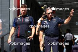 Christian Horner (GBR) Red Bull Racing Team Principal (Right). 27.05.2023. Formula 1 World Championship, Rd 7, Monaco Grand Prix, Monte Carlo, Monaco, Qualifying Day.