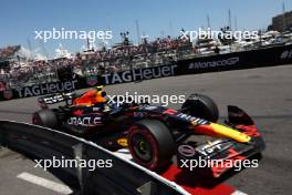 Sergio Perez (MEX) Red Bull Racing RB19. 27.05.2023. Formula 1 World Championship, Rd 7, Monaco Grand Prix, Monte Carlo, Monaco, Qualifying Day.