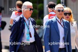 Piero Ferrari (ITA) Ferrari Vice-President (Left). 27.05.2023. Formula 1 World Championship, Rd 7, Monaco Grand Prix, Monte Carlo, Monaco, Qualifying Day.