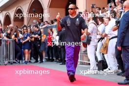 Lewis Hamilton (GBR) Mercedes AMG F1 on the drivers' parade. 28.05.2023. Formula 1 World Championship, Rd 7, Monaco Grand Prix, Monte Carlo, Monaco, Race Day.