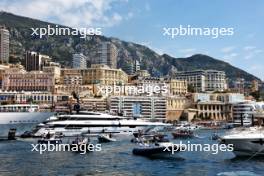 Boats in the scenic Monaco Harbour. 28.05.2023. Formula 1 World Championship, Rd 7, Monaco Grand Prix, Monte Carlo, Monaco, Race Day.