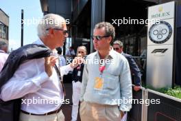 Marco Tronchetti Provera (ITA) Pirelli Chairman (Left). 28.05.2023. Formula 1 World Championship, Rd 7, Monaco Grand Prix, Monte Carlo, Monaco, Race Day.