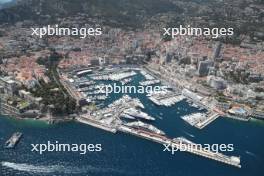 An aerial view of Monte Carlo. 28.05.2023. Formula 1 World Championship, Rd 7, Monaco Grand Prix, Monte Carlo, Monaco, Race Day.
