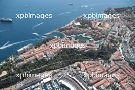 An aerial view of Monte Carlo. 28.05.2023. Formula 1 World Championship, Rd 7, Monaco Grand Prix, Monte Carlo, Monaco, Race Day.