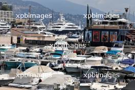 Boats in the scenic Monaco Harbour. 25.05.2023. Formula 1 World Championship, Rd 7, Monaco Grand Prix, Monte Carlo, Monaco, Preparation Day.