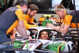 Lando Norris (GBR) McLaren MCL60. 25.05.2023. Formula 1 World Championship, Rd 7, Monaco Grand Prix, Monte Carlo, Monaco, Preparation Day.