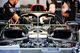 Mercedes AMG F1 W14 being prepared. 25.05.2023. Formula 1 World Championship, Rd 7, Monaco Grand Prix, Monte Carlo, Monaco, Preparation Day.