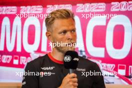 Kevin Magnussen (DEN) Haas F1 Team in the FIA Press Conference. 25.05.2023. Formula 1 World Championship, Rd 7, Monaco Grand Prix, Monte Carlo, Monaco, Preparation Day.