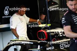 Lewis Hamilton (GBR) Mercedes AMG F1 W14. 25.05.2023. Formula 1 World Championship, Rd 7, Monaco Grand Prix, Monte Carlo, Monaco, Preparation Day.