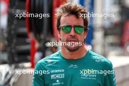 Fernando Alonso (ESP) Aston Martin F1 Team. 25.05.2023. Formula 1 World Championship, Rd 7, Monaco Grand Prix, Monte Carlo, Monaco, Preparation Day.