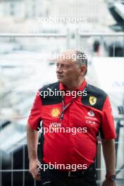 Frederic Vasseur (FRA) Ferrari Team Principal. 25.05.2023. Formula 1 World Championship, Rd 7, Monaco Grand Prix, Monte Carlo, Monaco, Preparation Day.