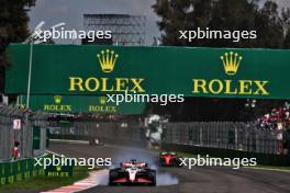 Kevin Magnussen (DEN) Haas VF-23 locks up under braking. 27.10.2023. Formula 1 World Championship, Rd 20, Mexican Grand Prix, Mexico City, Mexico, Practice Day.