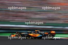 Oscar Piastri (AUS) McLaren MCL60. 29.10.2023. Formula 1 World Championship, Rd 20, Mexican Grand Prix, Mexico City, Mexico, Race Day.