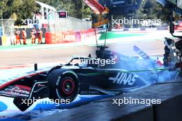 Kevin Magnussen (DEN) Haas VF-23 crashed out of the race. 29.10.2023. Formula 1 World Championship, Rd 20, Mexican Grand Prix, Mexico City, Mexico, Race Day.