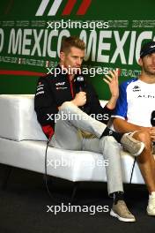 Nico Hulkenberg (GER) Haas F1 Team in the FIA Press Conference. 26.10.2023. Formula 1 World Championship, Rd 20, Mexican Grand Prix, Mexico City, Mexico, Preparation Day.
