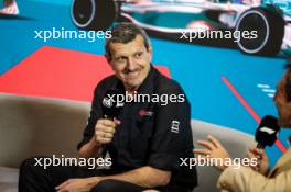 Guenther Steiner (ITA) Haas F1 Team Prinicipal in the FIA Press Conference. 05.05.2023. Formula 1 World Championship, Rd 5, Miami Grand Prix, Miami, Florida, USA, Practice Day.