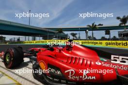 Carlos Sainz Jr (ESP) Ferrari SF-23. 05.05.2023. Formula 1 World Championship, Rd 5, Miami Grand Prix, Miami, Florida, USA, Practice Day.