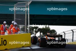 Oscar Piastri (AUS) McLaren MCL60. 05.05.2023. Formula 1 World Championship, Rd 5, Miami Grand Prix, Miami, Florida, USA, Practice Day.
