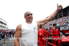 Vin Diesel (USA) Actor with Ferrari on the grid. 07.05.2023. Formula 1 World Championship, Rd 5, Miami Grand Prix, Miami, Florida, USA, Race Day.