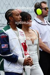 (L to R): Ludacris (USA) Rapper and Michelle Rodriguez (USA) Actress on the grid. 07.05.2023. Formula 1 World Championship, Rd 5, Miami Grand Prix, Miami, Florida, USA, Race Day.