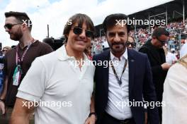 (L to R): Tom Cruise (USA) Actor with Mohammed Bin Sulayem (UAE) FIA President on the grid. 07.05.2023. Formula 1 World Championship, Rd 5, Miami Grand Prix, Miami, Florida, USA, Race Day.