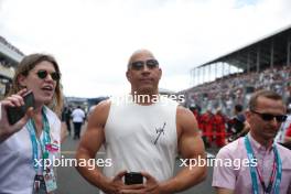 Vin Diesel (USA) Actor with Ferrari on the grid. 07.05.2023. Formula 1 World Championship, Rd 5, Miami Grand Prix, Miami, Florida, USA, Race Day.