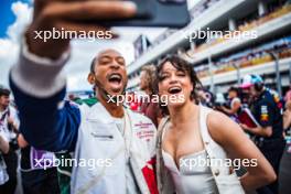 Ludacris (USA) and Michelle Rodriguez (USA)  07.05.2023. Formula 1 World Championship, Rd 5, Miami Grand Prix, Miami, Florida, USA, Race Day.