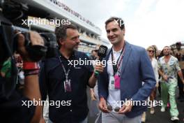 Roger Federer (SUI) Tennis Player on the grid. 07.05.2023. Formula 1 World Championship, Rd 5, Miami Grand Prix, Miami, Florida, USA, Race Day.