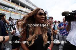Serena Williams (USA) Tennis Player on the grid. 07.05.2023. Formula 1 World Championship, Rd 5, Miami Grand Prix, Miami, Florida, USA, Race Day.