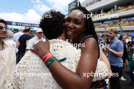 Venus Williams (USA) Tennis Player on the grid. 07.05.2023. Formula 1 World Championship, Rd 5, Miami Grand Prix, Miami, Florida, USA, Race Day.