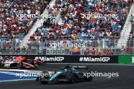 Lance Stroll (CDN) Aston Martin F1 Team AMR23. 07.05.2023. Formula 1 World Championship, Rd 5, Miami Grand Prix, Miami, Florida, USA, Race Day.