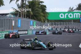 Fernando Alonso (ESP) Aston Martin F1 Team AMR23. 07.05.2023. Formula 1 World Championship, Rd 5, Miami Grand Prix, Miami, Florida, USA, Race Day.