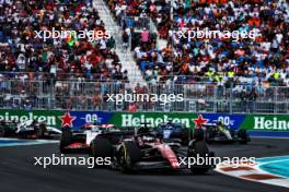 Valtteri Bottas (FIN) Alfa Romeo F1 Team C43. 07.05.2023. Formula 1 World Championship, Rd 5, Miami Grand Prix, Miami, Florida, USA, Race Day.