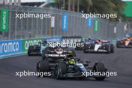 Lewis Hamilton (GBR) Mercedes AMG F1 W14 at the start of the race. 07.05.2023. Formula 1 World Championship, Rd 5, Miami Grand Prix, Miami, Florida, USA, Race Day.